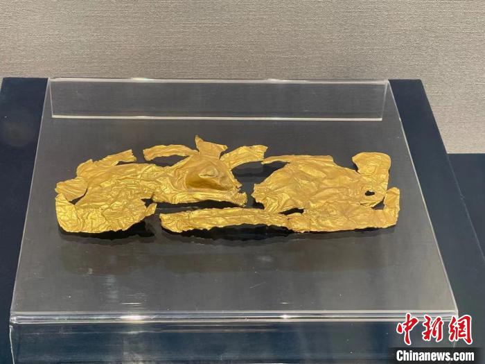 三星堆文物浙江展出 含黄金面具和青铜人头像