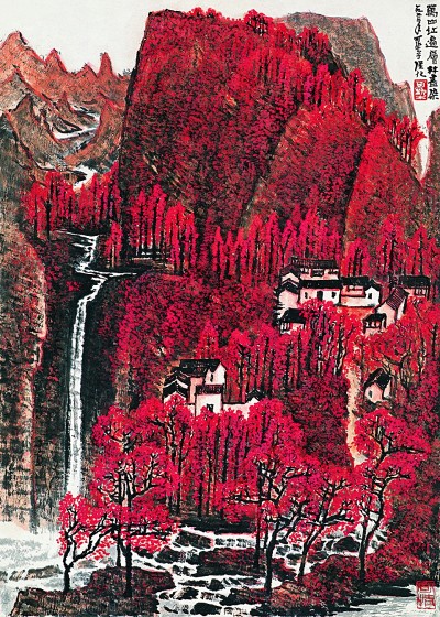 一抹中国红——中国画色彩中的情感
